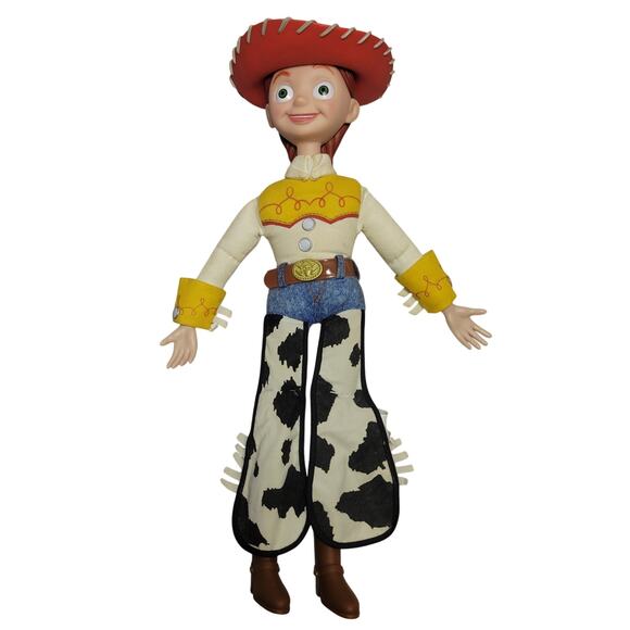 Disney Pixar Thinkway Toys Jessie Toy Story Pull String Talking Doll w/ Hat 16" - Picture 1 of 13